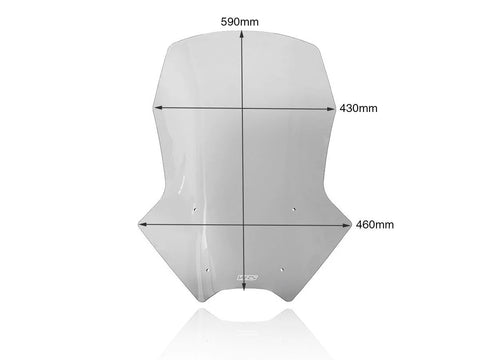 WRS Touring Windscreen Smoked (HO045F)
