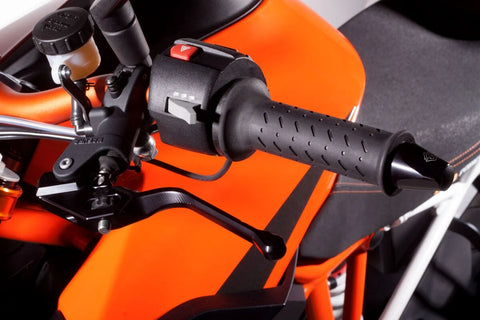Gilles Tooling FXL Adjustable Motorcycle Clutch Lever Black (FXCL-15)