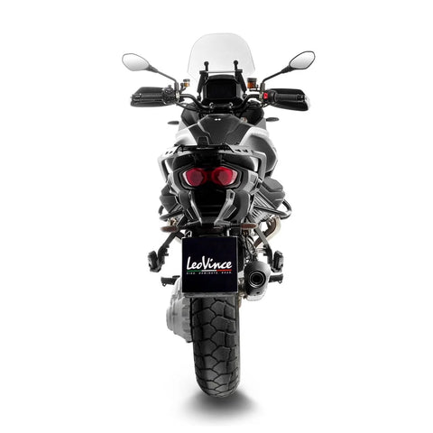 LeoVince LV-14 Titanium Slip-on Muffler Ece Moto Guzzi Pff Rider Assistance Solution / Stelvio