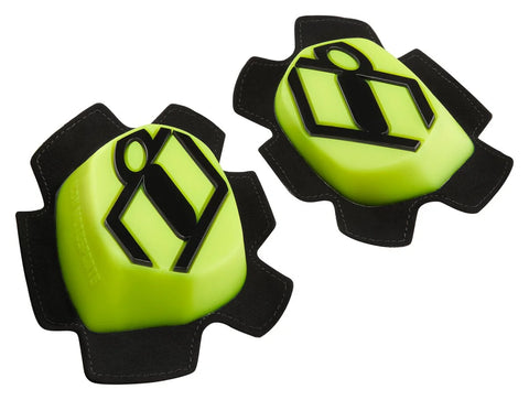 ICON Cloverleaf 2 Knee Pads Black/Hi-Vis Yellow