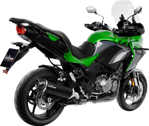 LeoVince Nero Slip-on Mufflers Kawasaki Versys