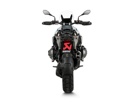 Akrapovic Slip-on Line Muffler Black Titanium Carbon End Cap BMW
