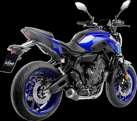 LeoVince Exhaust LV-10 Carbon Yamaha R7 MT-07 XSR