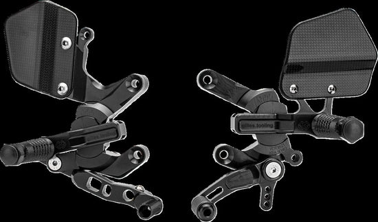 Gilles Tooling VCR38GT Adjustable Rearset Black (VCR-KT03-B)