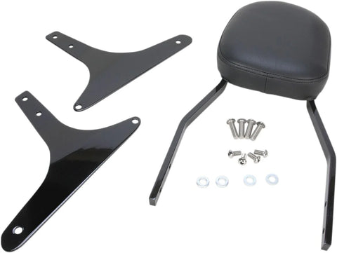 Cobra 17" Standard Square Sissy Bar Black (602-1151B)