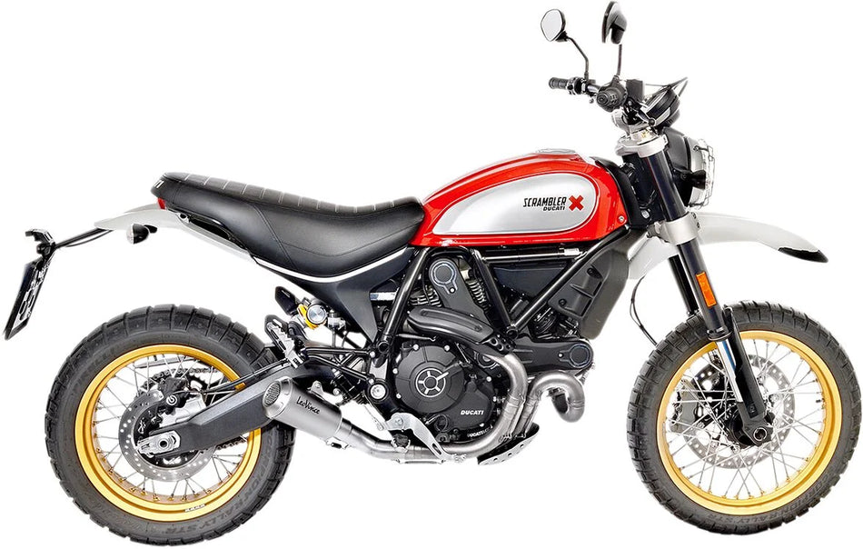 LeoVince Slip-on LV10 Scrambler Ds