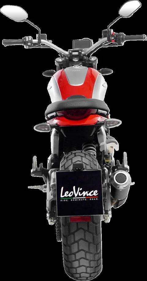 LeoVince Muffler LV-10 Carbon Ducati Scrambler 800