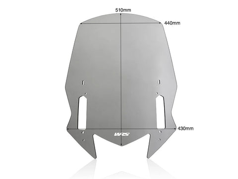 WRS Touring Windscreen Smoked (YA001F)
