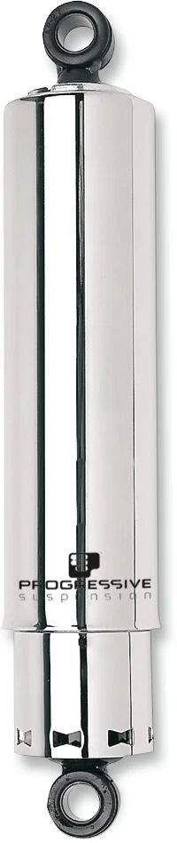 Progressive Suspension 412 Series Standard Shocks with Covers Chrome 11"