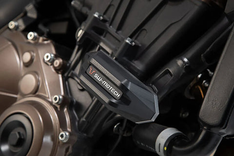 SW-Motech Frame Slider Set Black Honda CB650R