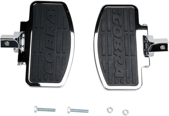 Cobra Classic Front Floorboard Kit Chrome (06-1640)