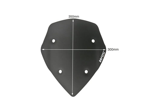 WRS Sport Windscreen Matt Black (DU005NO)