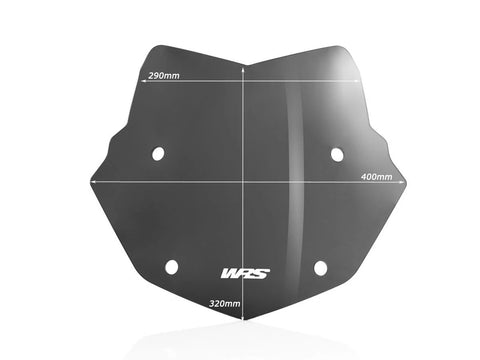 WRS Enduro Windscreen Dark Smoked (BM026FS)
