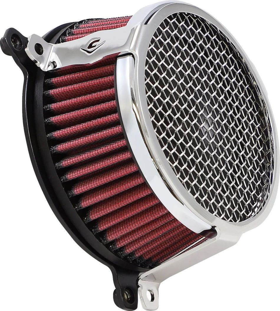 Cobra Plain Air Filter Chrome