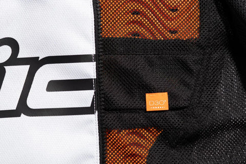 ICON Hooligan CE Textile Jacket White