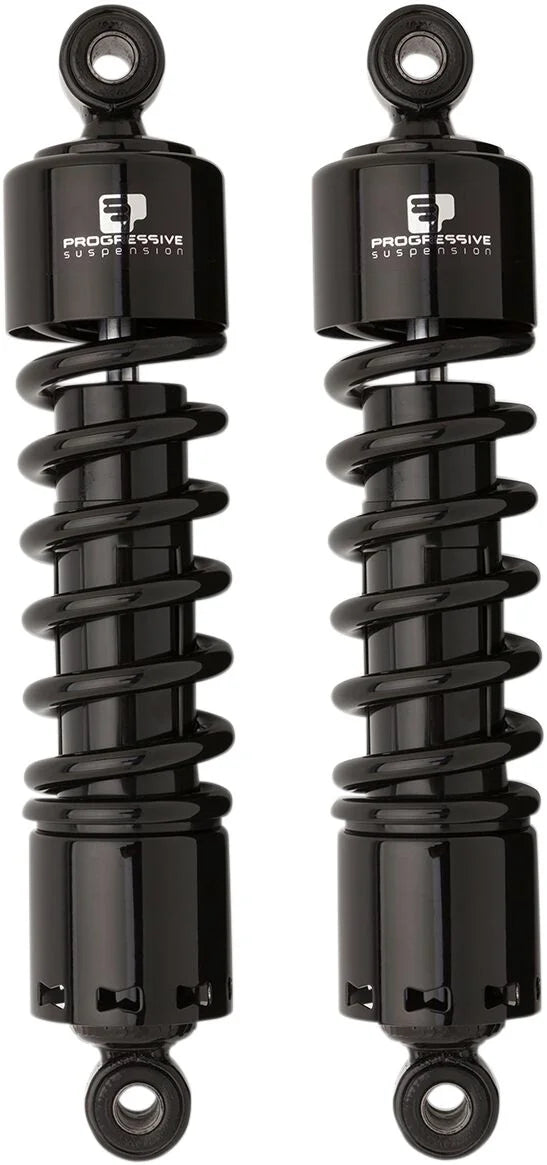 Progressive Suspension 412 Series Standard Shock Black Without Covers 11"