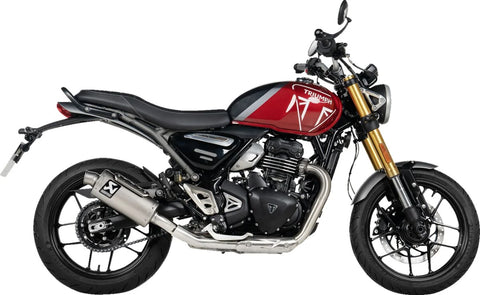 Akrapovic Muffler Slip-on TI Triumph Speed 400 / Scrambler 400X