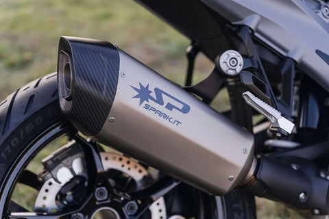 Spark Fighter EVO Slip-on Muffler Titanium