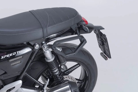 SW-Motech V-Loc Side Carrier Left — Triumph Breitling Limited Edition / Speed Twin