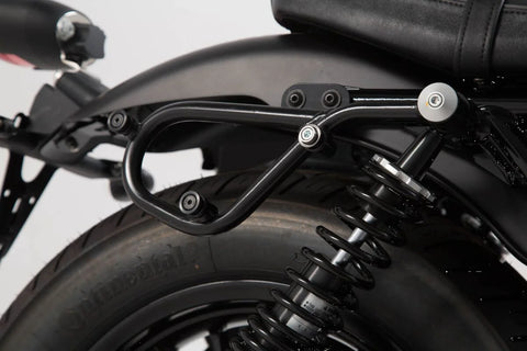 SW-Motech Side Carrier SLC Right Black Moto Guzzi V9 Roamer/Bobber