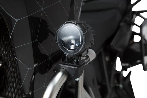 SW-Motech Crash Bar Clamps For Lights Black