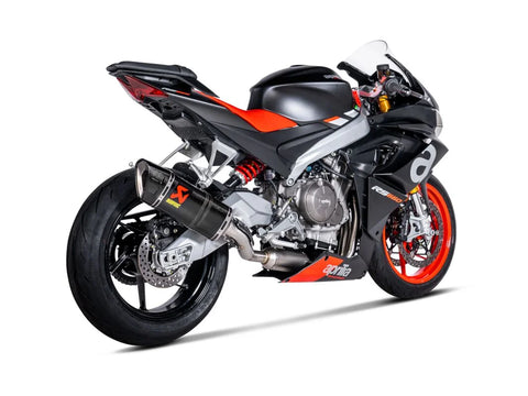 Akrapovic Racing Line Complete Exhaust System SS/CF/CF Aprilia