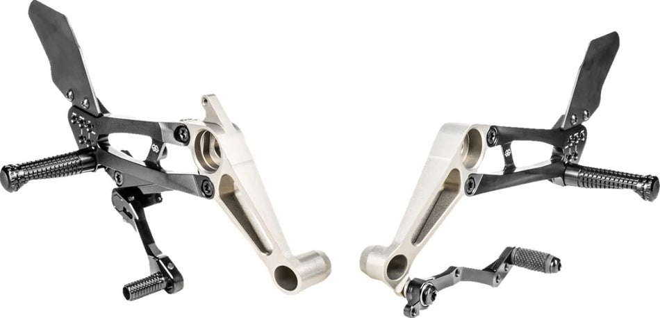 Gilles Tooling FXR Adjustable Rearset Black
