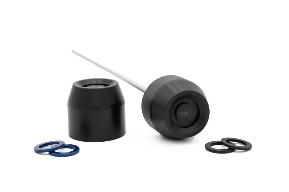 Gilles Tooling GTA Rear Motorcycle Axle Protectors Black (GTA-R-S05-B)