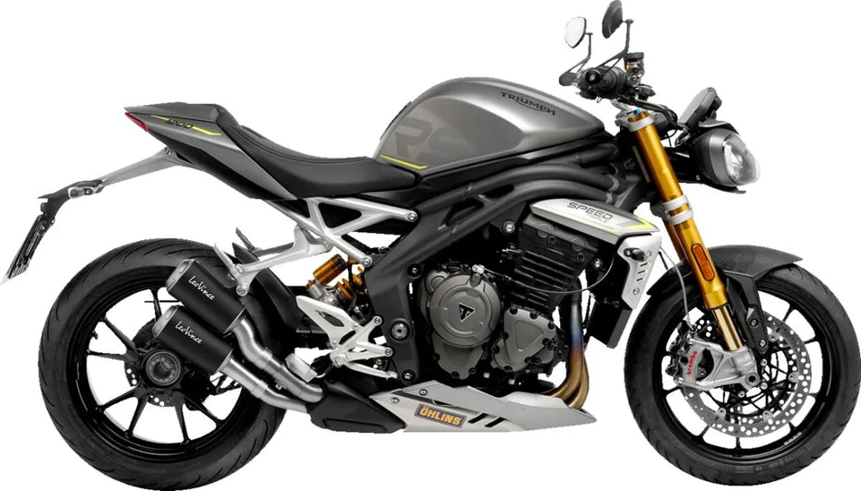 LeoVince Muffler LV10 Speed 12 Black