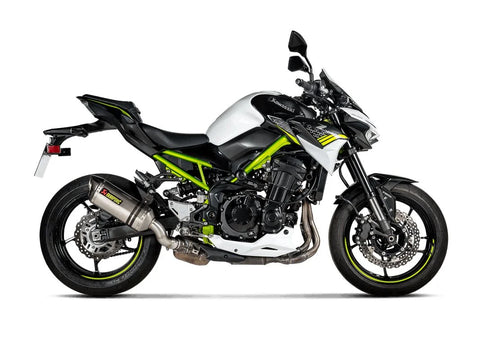 Akrapovic Slip-on Line Muffler Titanium Carbon End Cap Kawasaki (S-K9SO10-HZT)