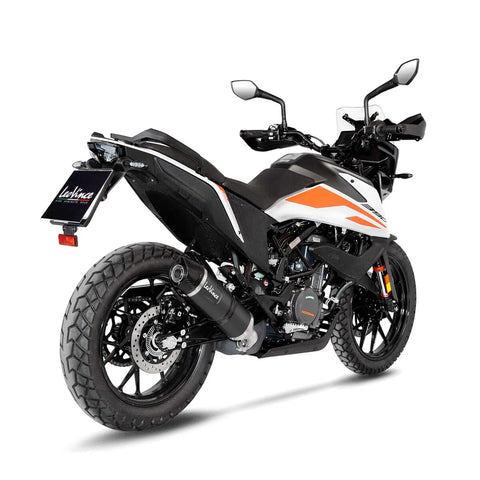 LeoVince LV One EVO Black Edition Slip-One Muffler Ece KTM Adventure