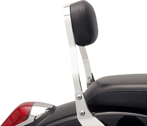 Cobra Mini Square Sissy Bar Chrome with Pad (02-4770)