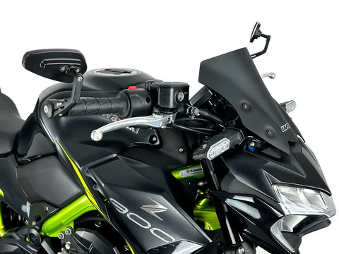 WRS Sport Windscreen Matt Black (KA013NO)
