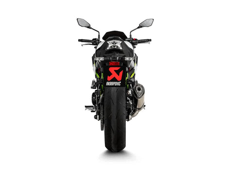 Akrapovic Slip-on Line Muffler Titanium Carbon End Cap Kawasaki (S-K9SO10-HZT)