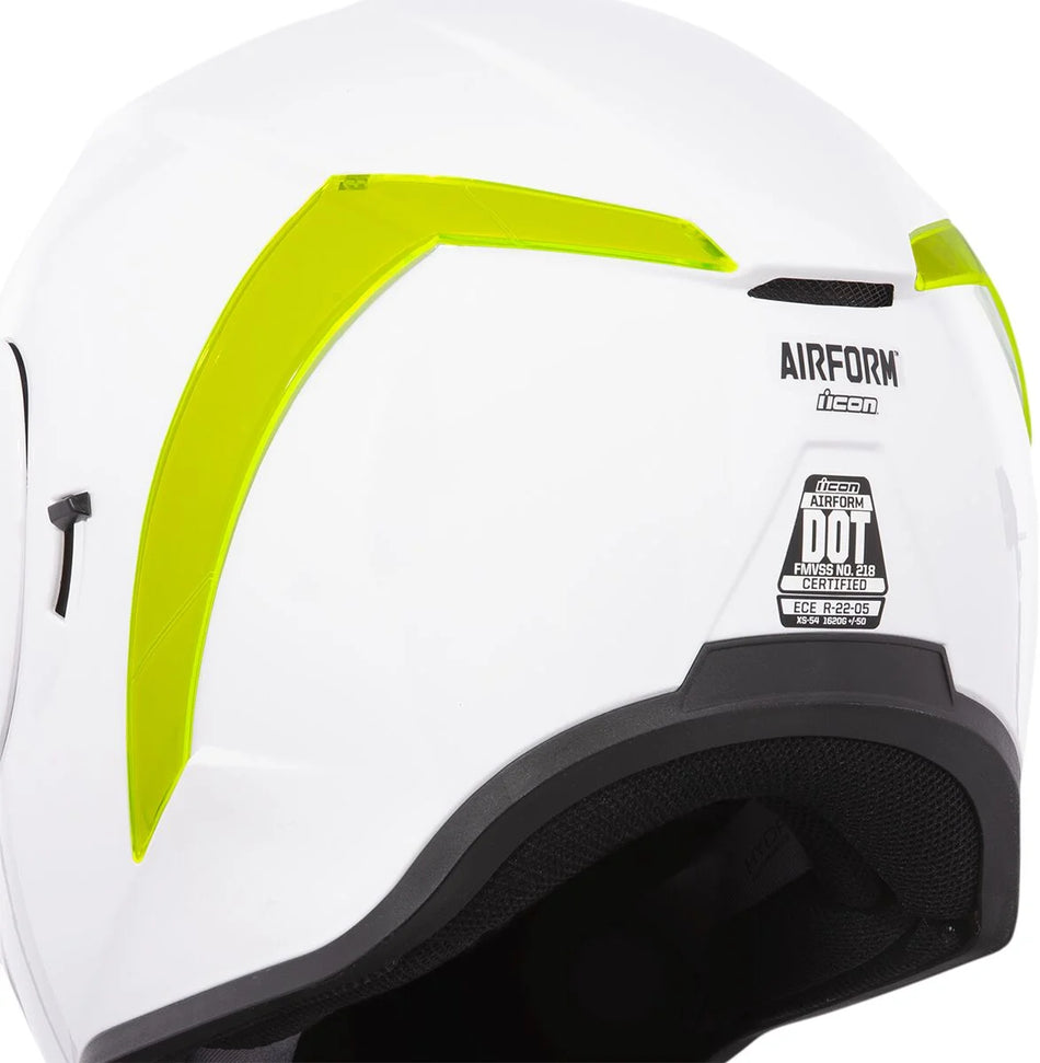ICON Airform Dayglo Green Rear Spoiler