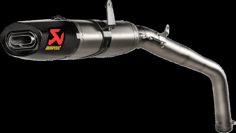 Akrapovic Slip-on Line Muffler Titanium Carbon End Cap Honda CBR 600 RR (S-H6SO17-HACT)