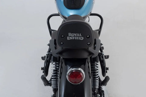 SW-Motech Legend Gear LC2 Side Bag System Black Edition — Royal Enfield Meteor