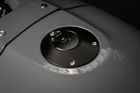 Gilles Tooling FCAP2 Motorcycle Quick-Release Fuel Cap Black (FCAP2-B006-B)