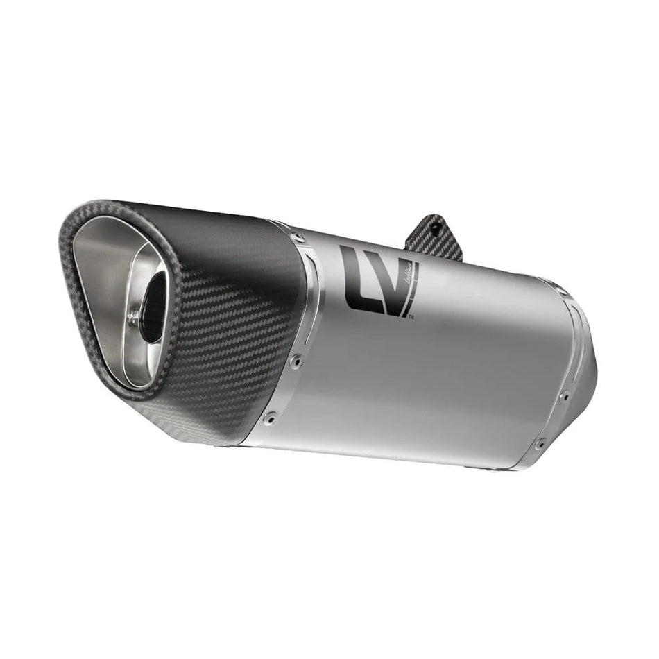 LeoVince LV-14R Stainless Steel Slip-on Muffler Ece Kawasaki Versys