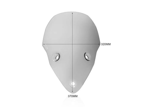 WRS Sport Windscreen Smoked (DU022F)