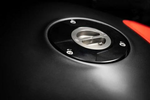 Gilles Tooling Motorcycle Fuel Cap Black (FCAP-07-B)