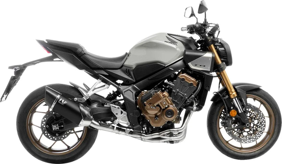 LeoVince Exhaust LV-14 R Black 4/1 Honda CB CBR 650