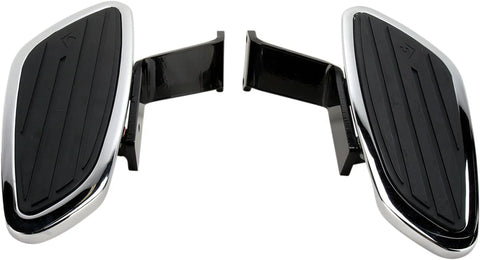 Cobra Front Swept Floorboard Kit Chrome (06-4134)