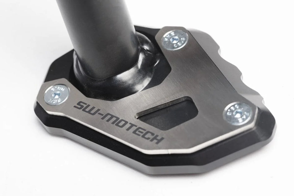 SW-Motech Side Stand Foot Extension Black/Silver Suzuki DL 650 / XT