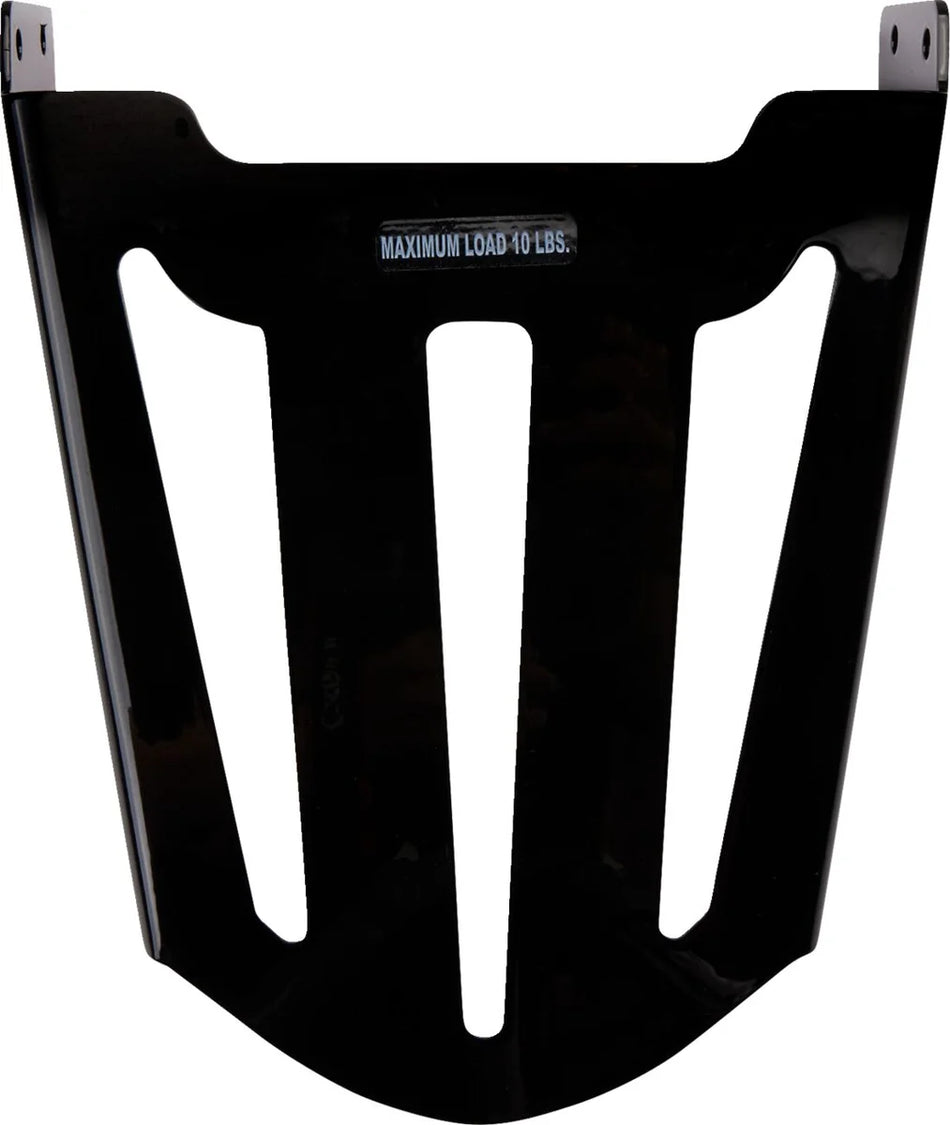 Cobra Formed-Style Sissy Bar Luggage Rack Black