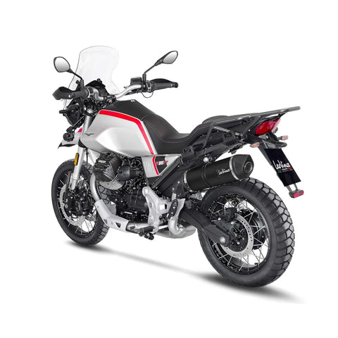 LeoVince LV One EVO Black Edition Slip-One Muffler Ece Moto Guzzi