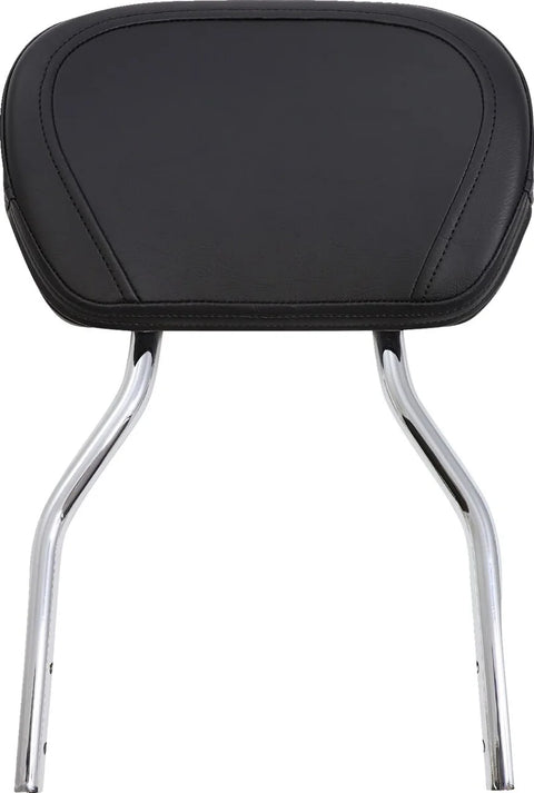 Cobra Tall Round Sissy Bar Chrome with Pad (02-7740)