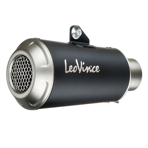 LeoVince LV-10 Black Edition Slip-on Muffler SS Ece Suzuki