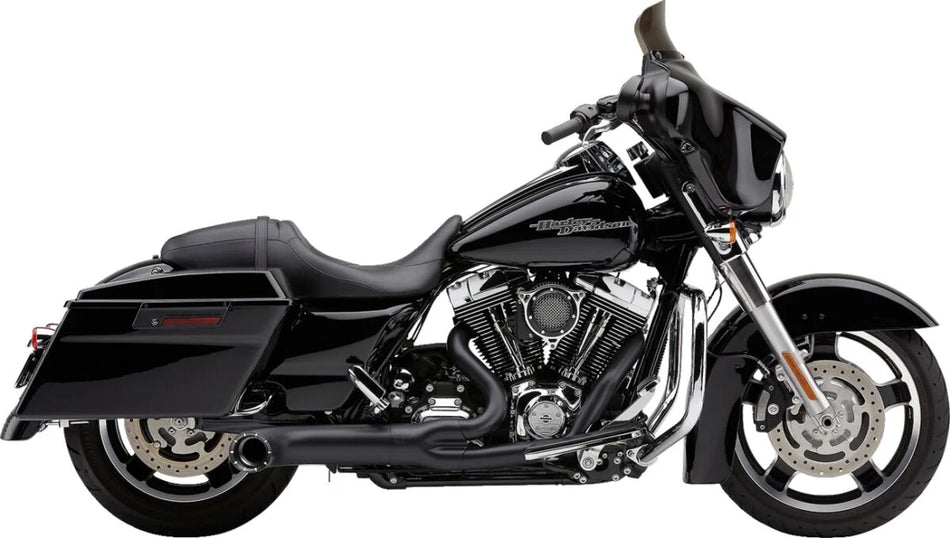 Cobra 2-into-1 Exhaust Black with Tip (6270B-1)
