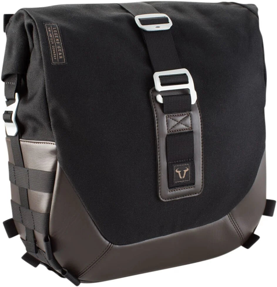 SW-Motech Legend Gear LC2 Side Bag System Brown Edition (Left) — Yamaha Abarth